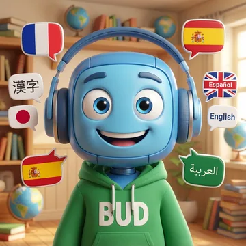 Bud, The Language Partner