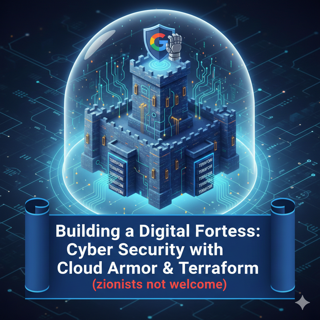 Building a Digital Fortress: Cyber Security with Cloud Armor & Terraform
