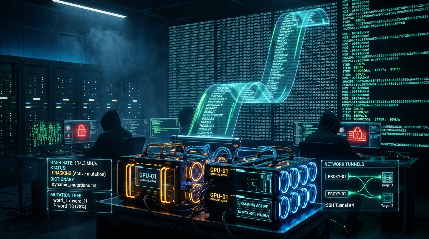 Weaponizing the Wordlist: Automated Dictionary Attacks & Perimeter Defense