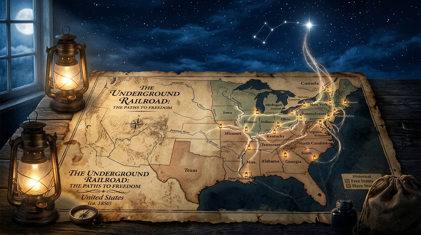 Underground Railroad Routes