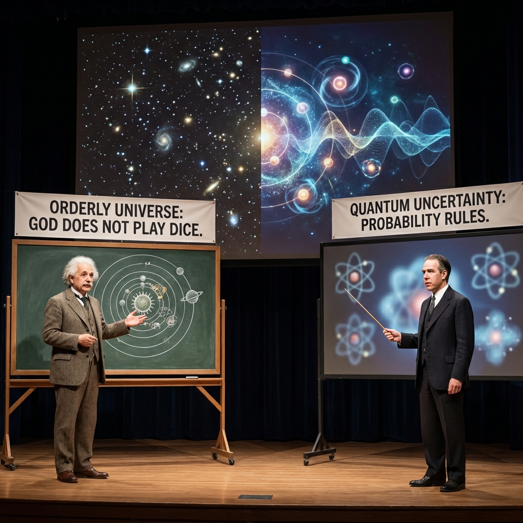bohr x einstein