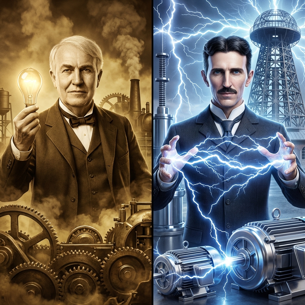 edison x tesla
