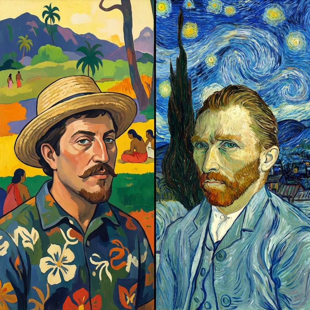 gauguin x van gogh