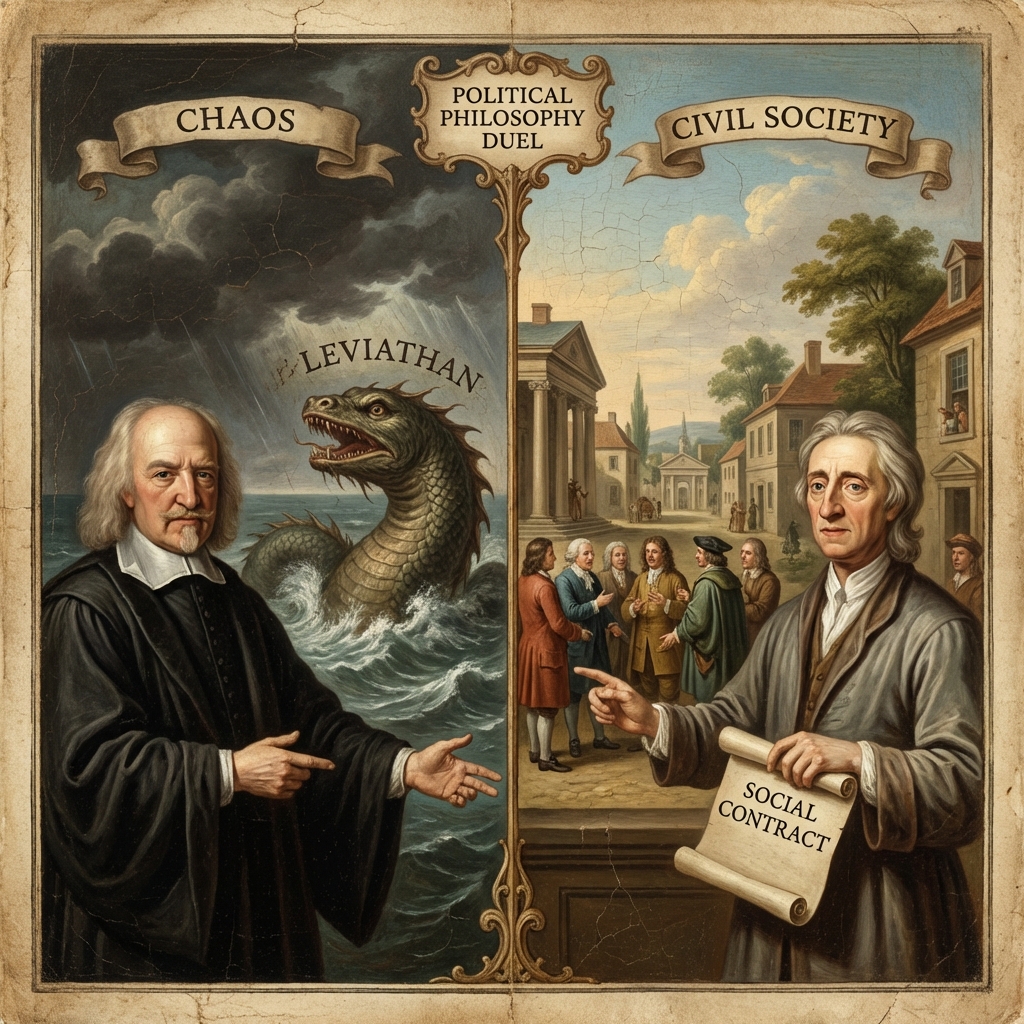 locke x hobbes