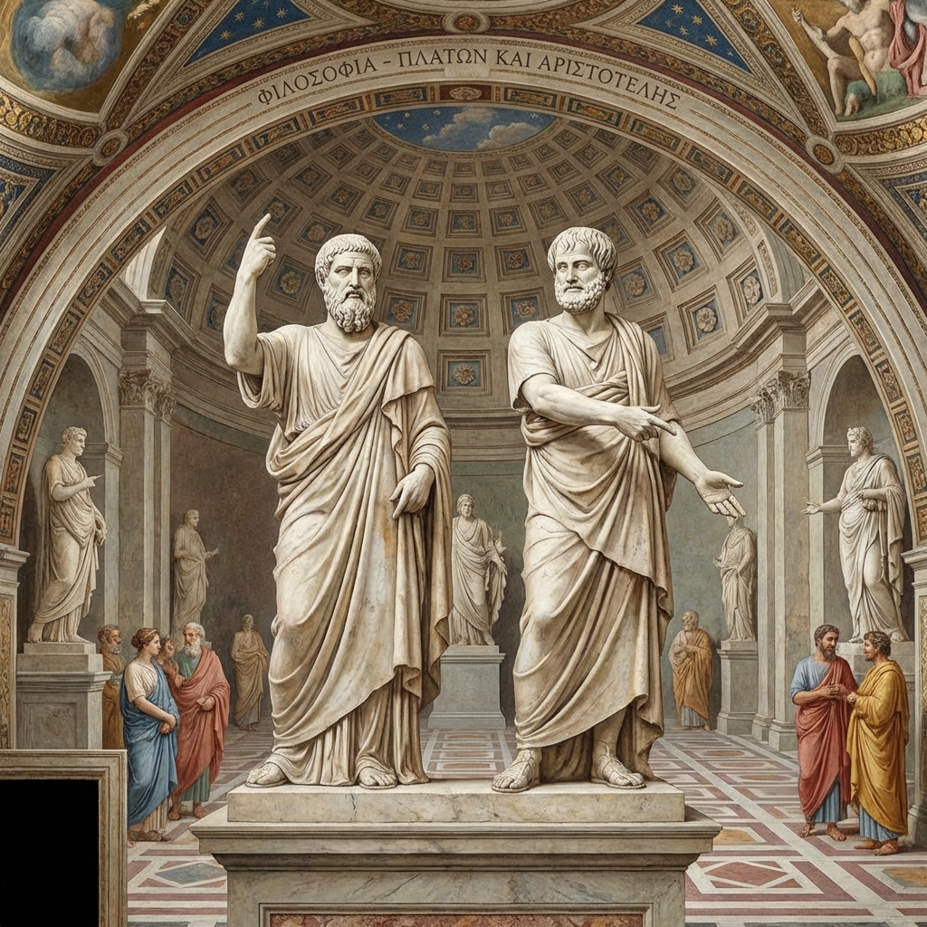 plato x aristotle