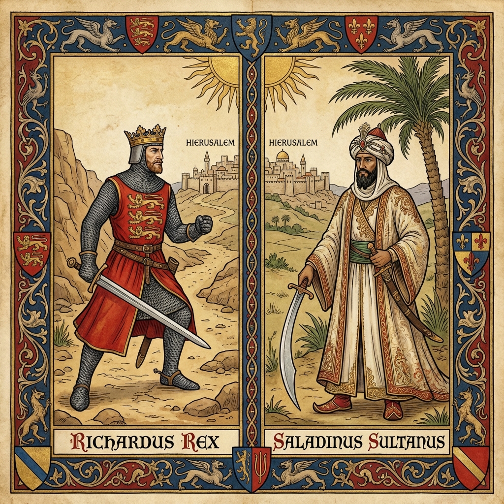 richard i x saladin