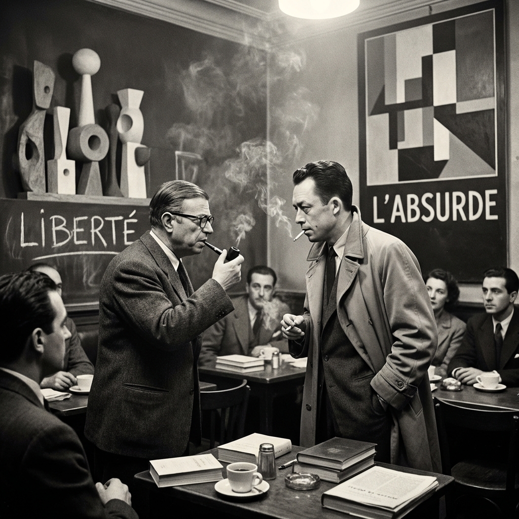 sartre x camus