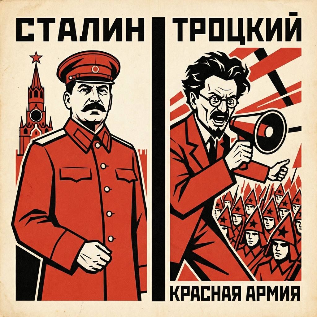 stalin x trotsky