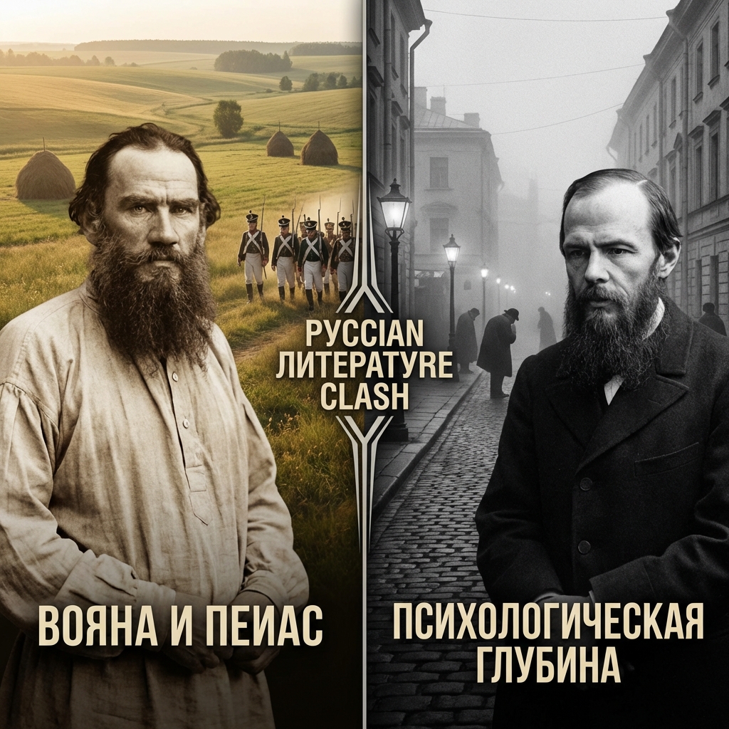 tolstoy x dostoevsky