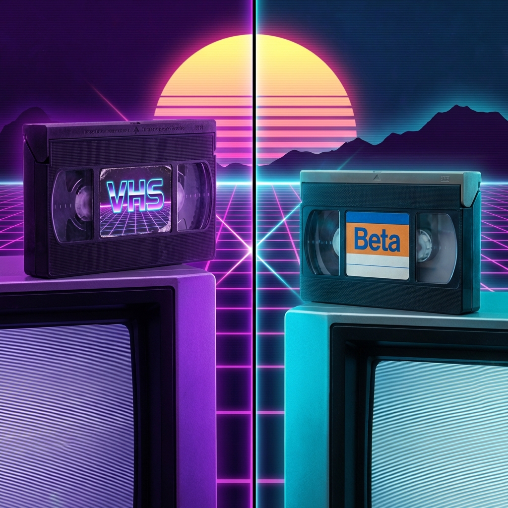 vhs x betamax