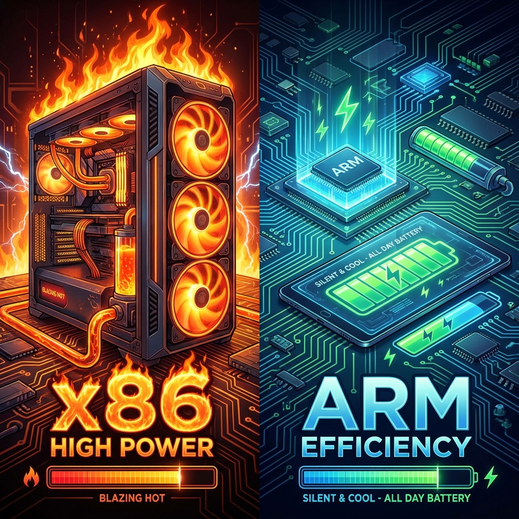 x86 x arm